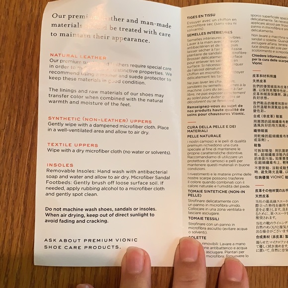 LIKE NEW In Box Vionic Pewter Robyn Style Flats - Picture 14 of 16